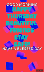 Good Morning Thursday Funny Text GIF