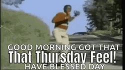 Good Morning Thursday Happy Feels Blessed Day GIF