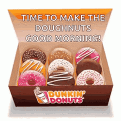 Good Morning Time To Make The Donuts GIF