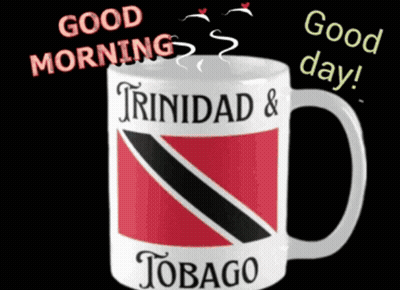 Good Morning Trinidad & Tobago Coffee Mug GIF