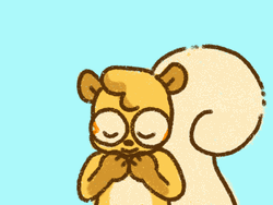 Good Morning Waking Up Yawning Squirrel GIF