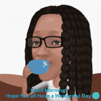 Good Morning Woman Drinking Coffee GIF