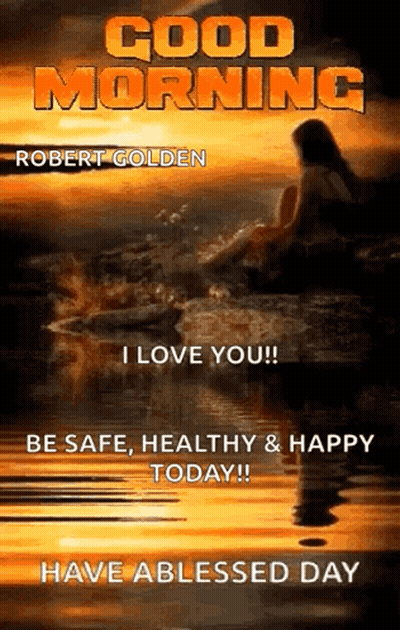 Good Morning Woman Sitting In Water GIF