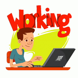 Good Morning Work Routine By A Man GIF