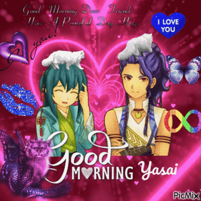 Good Morning Yasi Greeting Card GIF