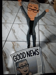 Good News Avatar Newspaper  GIF