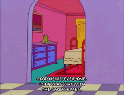Good News Everyone Garbagemen Simpson GIF