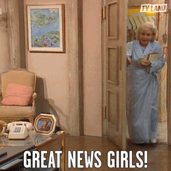 Good News Great News Girls GIF