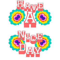 Good Nice Day Flower Greeting GIF