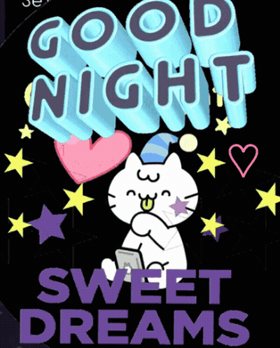Good Night And Sweet Dreams Poster GIF