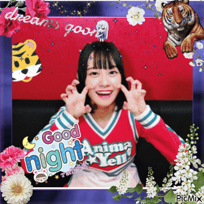 Good Night Anima Yen Girl GIF