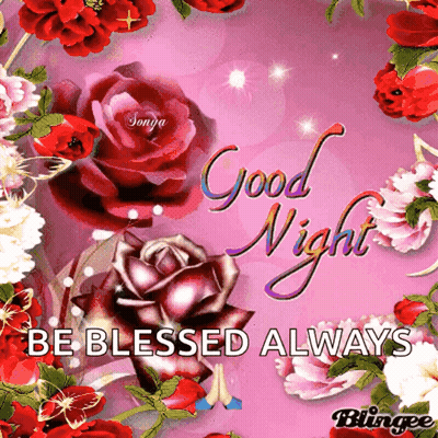 Good Night Be Blessed Always GIF