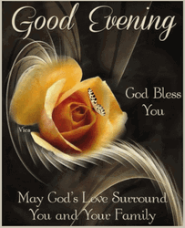 Good Night Blessings Along The Way GIF