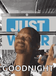 Good Night Funny Will Smith Head GIF