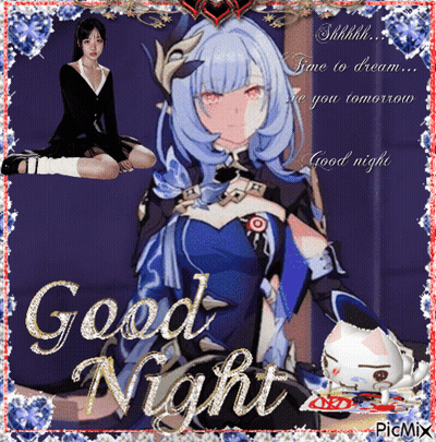 Good Night Girl GIF