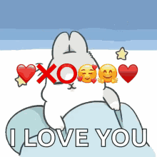 Good Night I Love You Cute Rabbit Xoxo