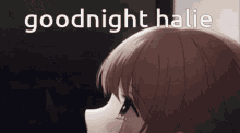 Good Night Kiss In The Forehead Halie Anime