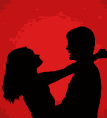 Good Night Kiss Lovers Kissing GIF