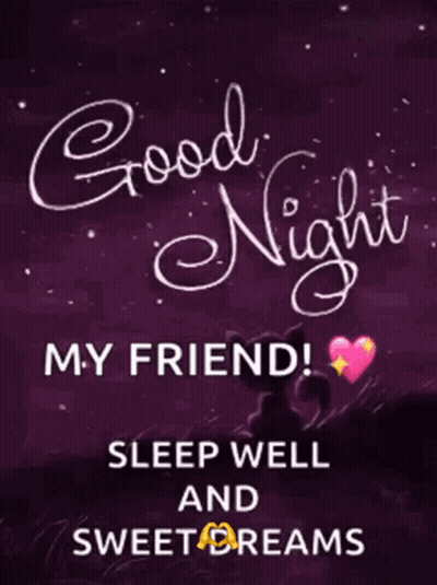 Good Night Love You Penguin Card GIF