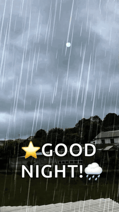 Good Night Message GIF