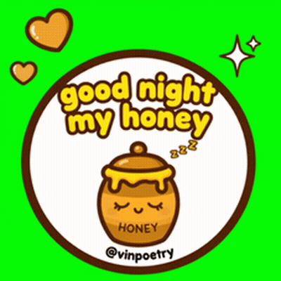 Good Night My Honey Pot Of Honey GIF