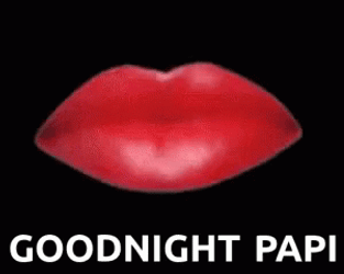 Good Night Papi Kiss Mark GIF