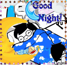 Good Night Picmix GIF