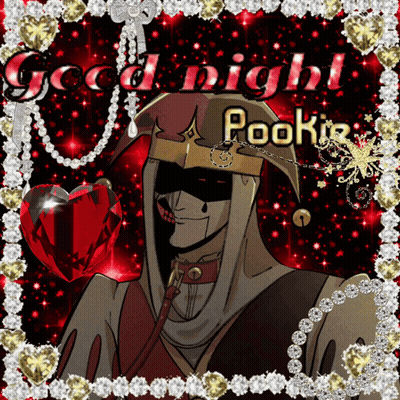 Good Night Pookie Greeting Card GIF
