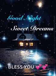 Good Night Praying For A Blessings GIF