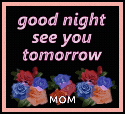 Good Night See You Tomorrow Card GIF