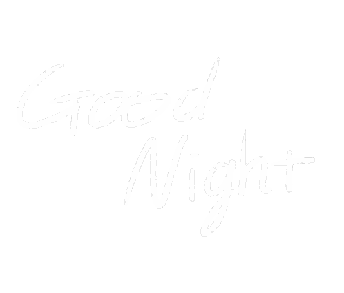 Good Night Sign Sticker