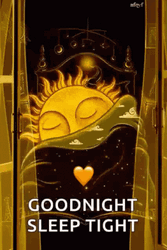 Good Night Sleep Tight Sun Sleeping Blanket