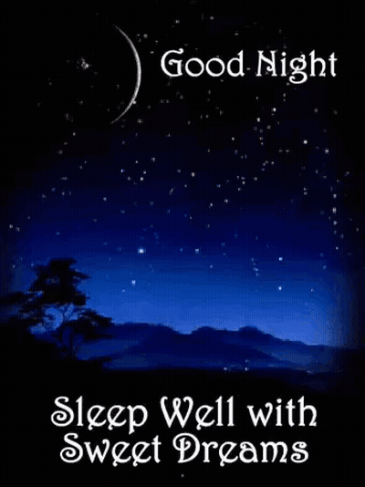 Good Night Sleep Well Sweet Dreams Full Moon