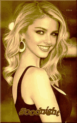 Good Night Smiling And Classy Beautiful Woman GIF