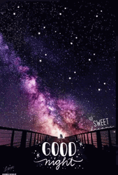 Good Night Sweet Dreams Starry Sky