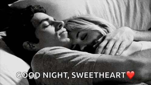 Good Night Sweetheart Hug GIF