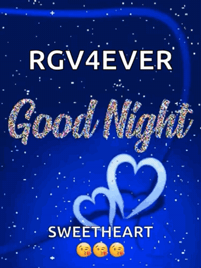 Good Night Sweetheart Text GIF