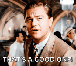 Good One By Leonardo DiCaprio GIF