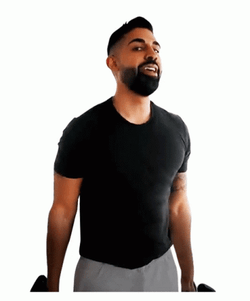 Good Samaritan Dhar Mann Having Morning Exercise GIF