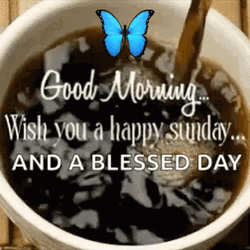 Good Sunday Morning Black Coffee GIF