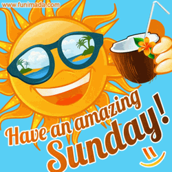 Good Sunday Morning Laughing Sun GIF