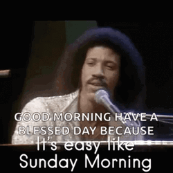 Good Sunday Morning Lionel Richie GIF