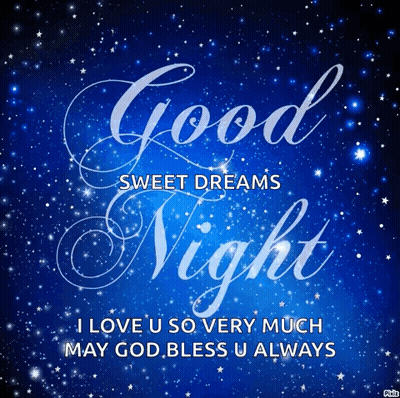 Good Sweet Dreams Night Poster GIF