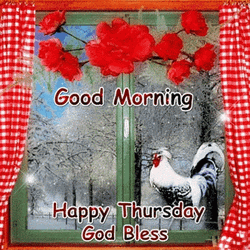 Good Thursday Morning God Bless GIF