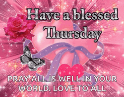 Good Thursday Morning Prayers Love  GIF