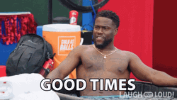 Good Times Kevin Hart Laugh Out Loud GIF