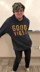 Good Vibes Happy Dance GIF