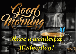Good Wednesday Morning Black Coffee GIF