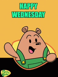 Good Wednesday Morning Pants Bear GIF