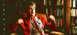 Good Will Hunting Matt Demon Booth GIF